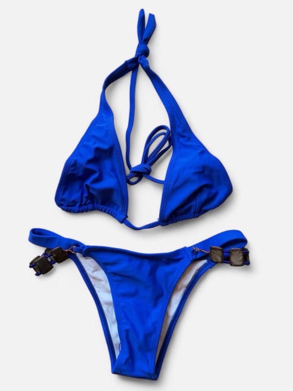 Blue Triangle Bikini Set - Women's Swim NWOT